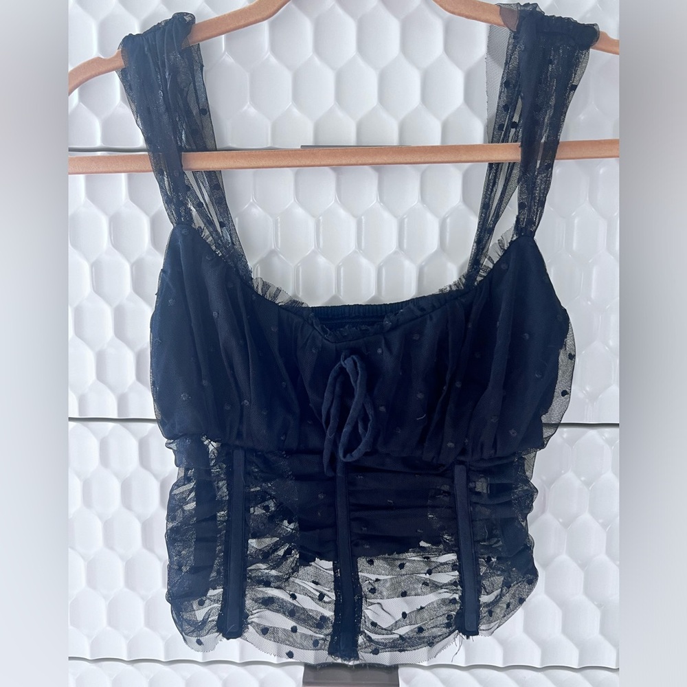 REFORMATION Black Top